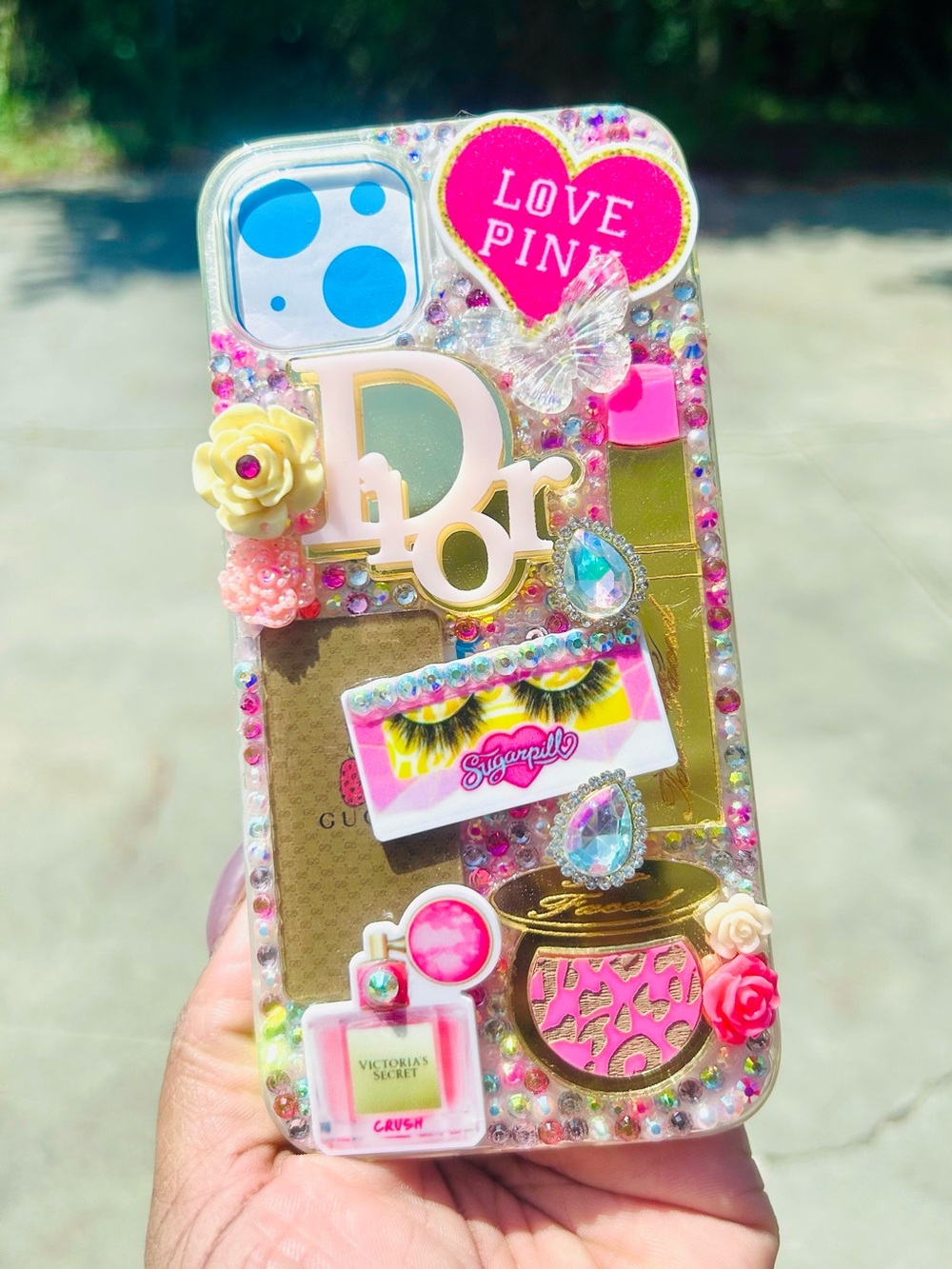 iPhone 14/15 PLUS🩷Bling Phone Case